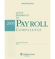 Quick Reference to Payroll Compliance 2009