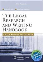 The Legal Research and Writing Handbook Blackboard Bundle