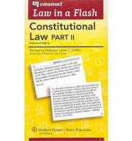 Law in a Flash: Constitutional Law (Individual Rights)