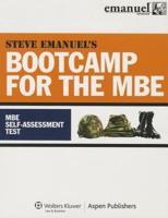 Steve Emanuel's Bootcamp for the MBE