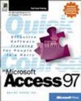 A Quick Course in Microsoft Access 97