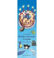 Marcus Pfister Birthday Reminder Calendar