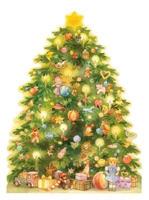 A Christmas Tree Advent Calendar