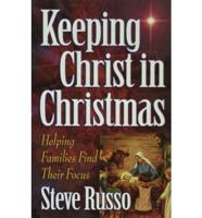 Keeping Christ in Christmas