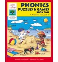 Phonics Puzzles & Games, Book Two