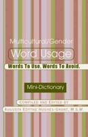 Multicultural/gender Word Usage