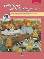 Folk Songs for Solo Singers 2. Bk/CD (MH
