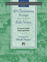 10 Christmas Songs. Med/High. Book/CD