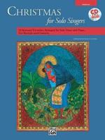 Christmas for Solo Singers (Med/L) Bk/CD