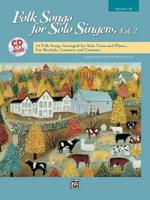 Folk Songs for Solo Singers 2. Bk/CD (ML