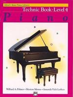 Alfred's Basic Piano Technic Book Lvl 4