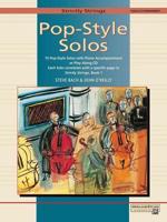 Strictly Strings Pop-Style Solos: Piano Acc./Conductor&#39;s Score