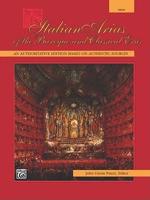Italian Arias of the Baroque/High. Book
