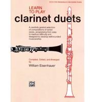 Learn to Play Clarinet Duets. Book 1