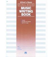 Music Writing Book. 12 Stave 64 Pages Sp