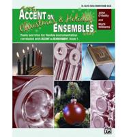 ACCENT ON ENSEMBLES XMAS ALTO SAX