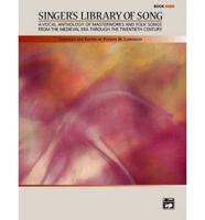 SINGERS LIBRARY OF SONG HIGH BOOK ONLY