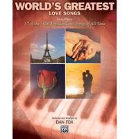 WORLDS GREATEST LOVE SONGS PIANO