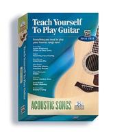 Alfred&#39;s Teach Yourself to Play Guitar: Acoustic Songs, CD-ROM