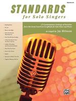 Standards for Solo Singers for Medium Low Voice
