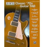 10 for 10 Classic '70s Guitar Tab