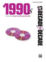 1990s 10 Years of Popular Sheet Music Bestsellers