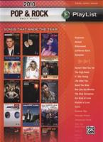 2010 Pop & Rock Sheet Music Playlist