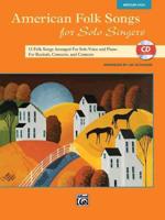 American Folk Songs for Solo Singers