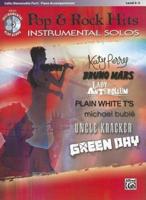 Pop & Rock Hits Instrument Solos Vc/CD