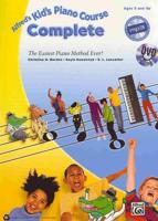 Kids Piano Course Complete (With CD/DVD)
