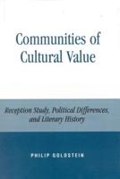 Communities of Cultural Value