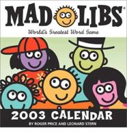 Mad Libs 2003 Calendar
