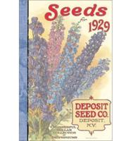 Seeds for 1929