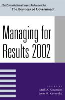 Managing for Results 2002