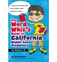 The Word Whiz's Guide to [name of State] Middle School Vocabulary