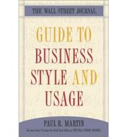 Guide to Business Style and Usage