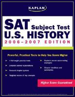 Kaplan SAT Subject Test. U.S. History