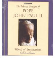 The Private Prayers of Pope John Paul II Volume I