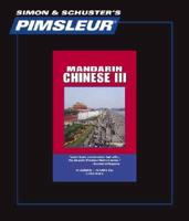 Pimsleur Chinese (Mandarin) Level 3 CD