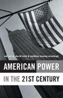 American Power in the 21st Century