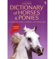 Usborne Dictionary of Horses & Ponies