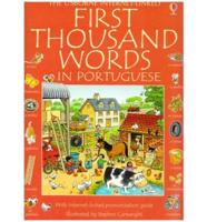 The Usborne Internet-Linked First Thousand Words in Portuguese