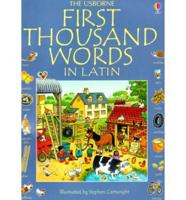 The Usborne First Thousand Words in Latin