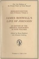James Boswell's Life of Johnson Vol. 2 1766-1776