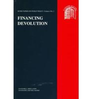 Finance and Devolution