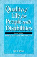 Quality of Life for People With Disabilities