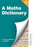 A Maths Dictionary