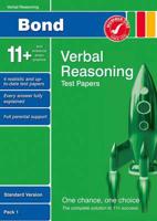 Bond 11+ Test Papers Verbal Reasoning Standard Pack 1