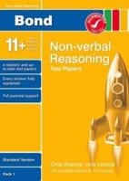 Bond 11+ Test Papers Non-Verbal Reasoning Standard Pack 1