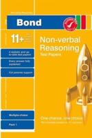 Bond 11+ Test Papers Non-Verbal Reasoning Multiple Choice Pack 1